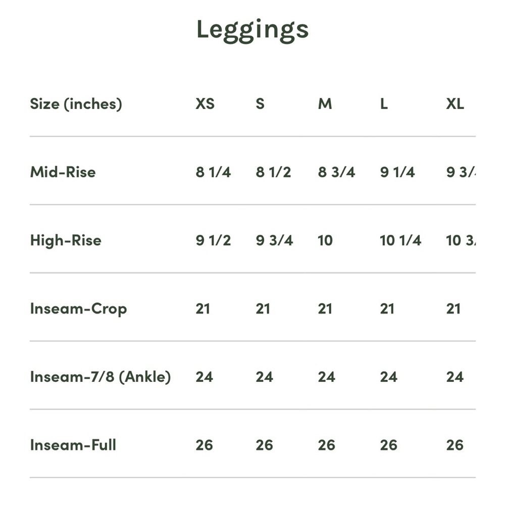 New Threads 4 Thought Leggings XS - Picture 13 of 13